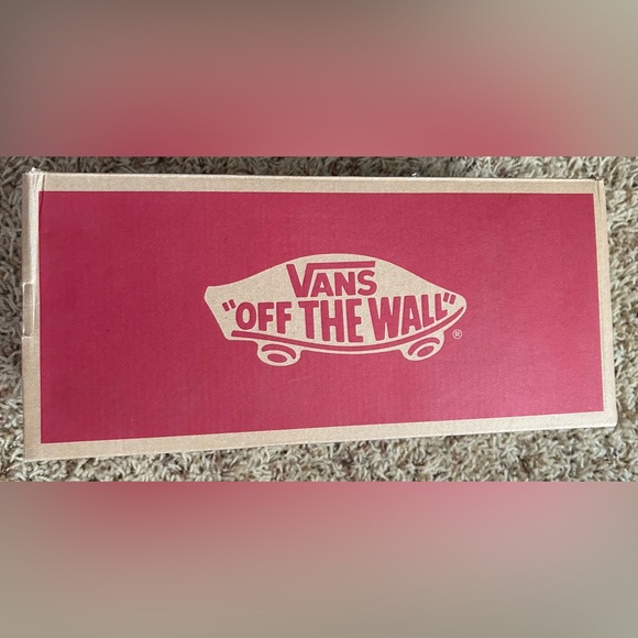 New NIB Vans Size 7 Black & White Checkered Shoes Slip on - Picture 2 of 5